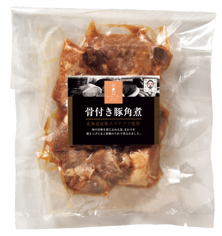 【ケース販売】三國推奨 骨付き豚角煮190g（25個入り）