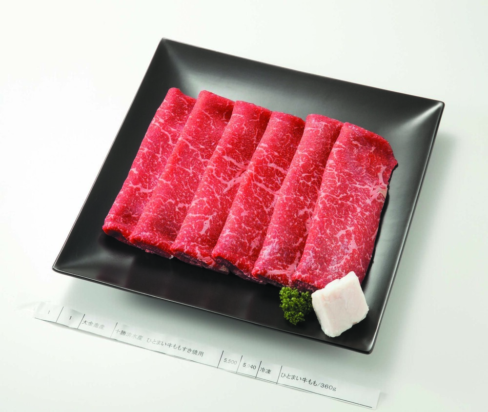北海道十勝産 十勝牛ももすき焼用360g
