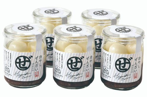 北海道冷やしぜんざい5本セット　26-600417