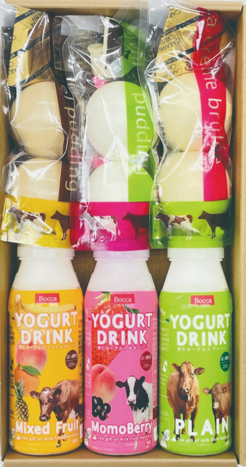 3種のドリンクとプリンセット　26-600427