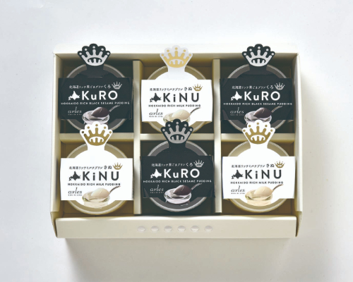 北海道リッチプリン2種6個セット　26-600629