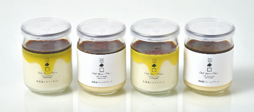 三國推奨　北海道クレームブリュレ2種4本セット MCM-4 26-602301